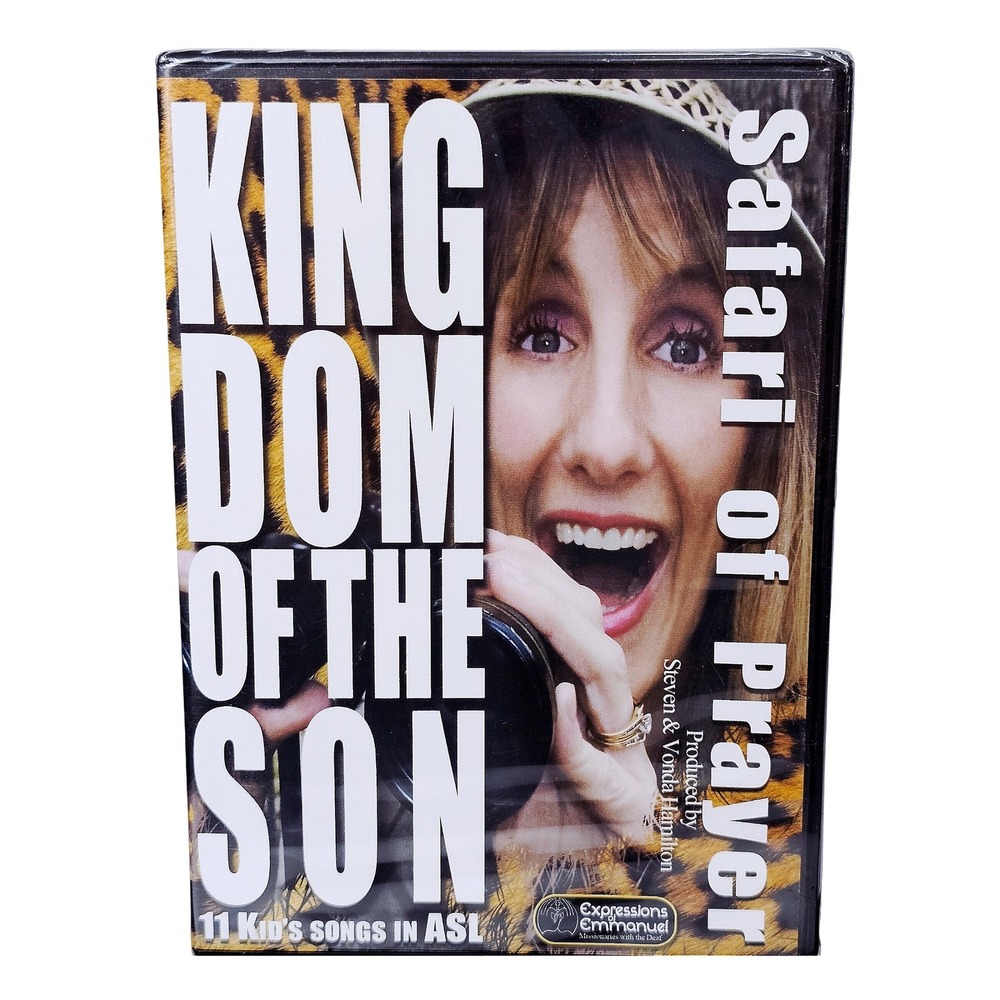 Kingdom Of The‎ Son Safari Of Prayer DVD ASL Christian Kids Songs Bible Vonda